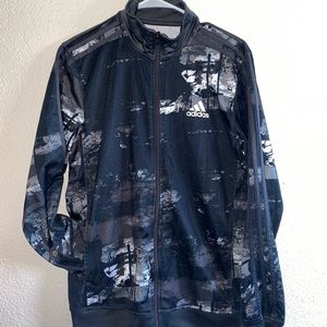 ADIDAS Track Jacket Black Camo